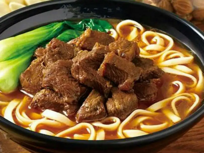Braised beef brisket noodle soup
